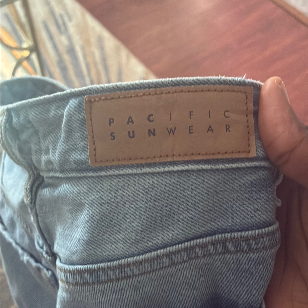 PacSun Blue Straight Leg Jeans Classic Denim - Picture 5 of 5